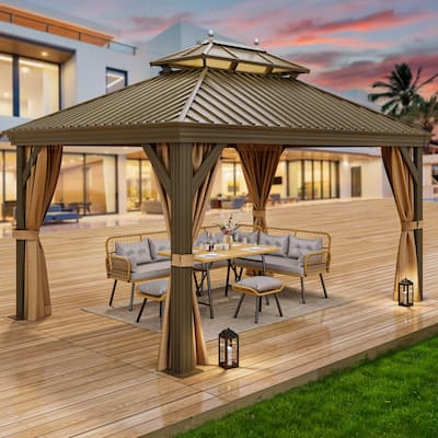 Outdoor Metal Canopy Gazebo