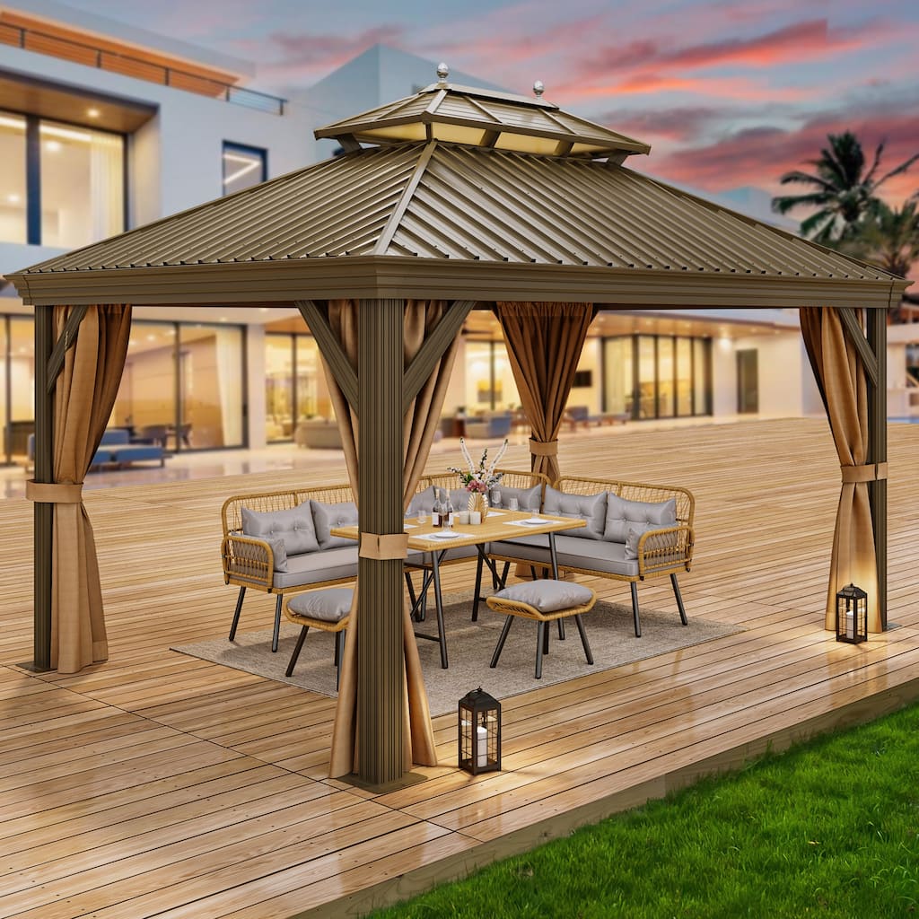 Outdoor Metal Canopy Gazebo