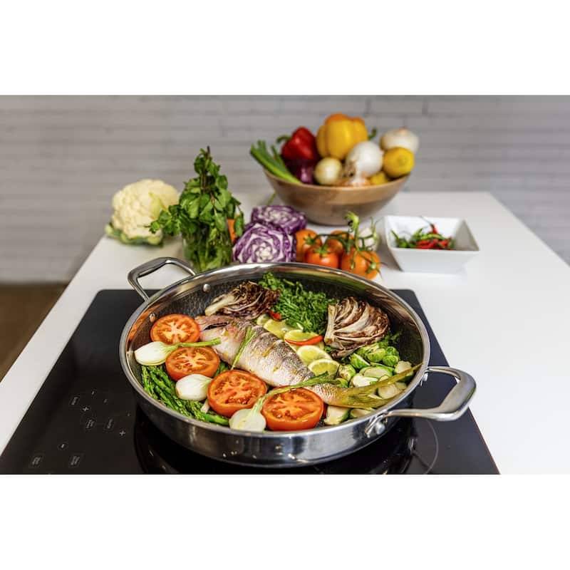 DiamondClad by Livwell 14" Hybrid Nonstick Everything Pan