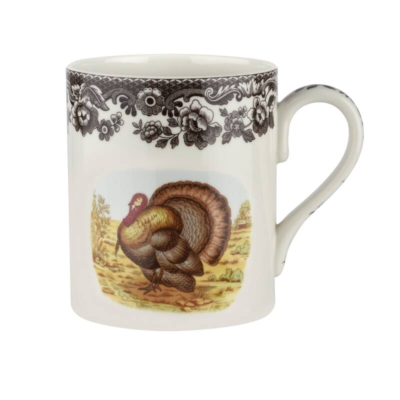 Spode Woodland Mug Assorted Bird - Turkey