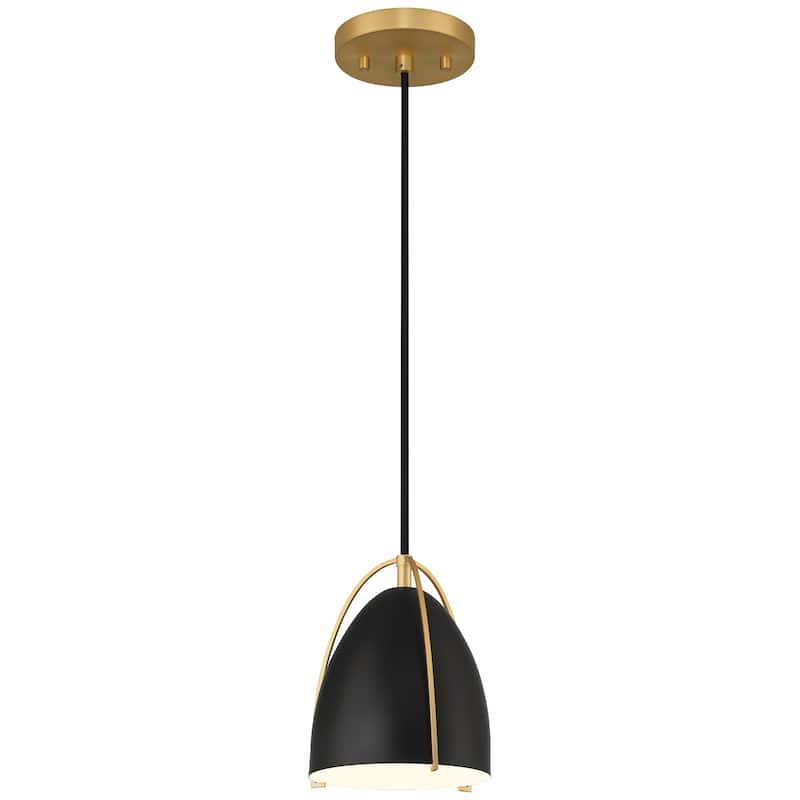 Access Lighting Axel 1 Light Pendant - Matte Black