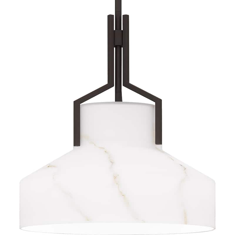 Brecken 2-Light Old Bronze Pendant Light