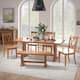 Option Oak Chairs and Bench