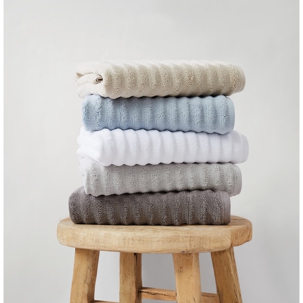Martha Stewart 4-Piece Hand and Wash Towel Set ( Gray ) 