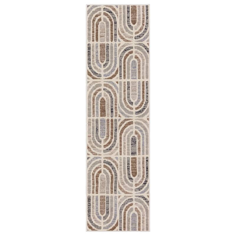 Mohawk Home Westpoint Modern Geometric Stripe Area Rug - 2' 1" x 5'