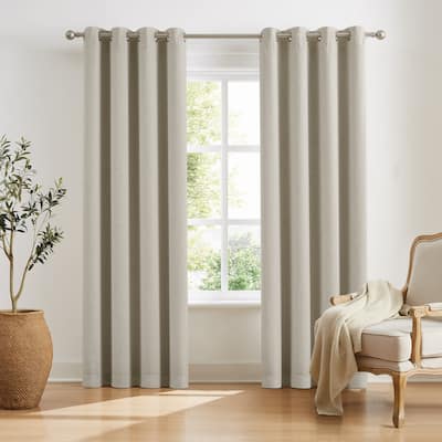 Sun Barrier Snap In Blackout Liner Grommet Panel Pair