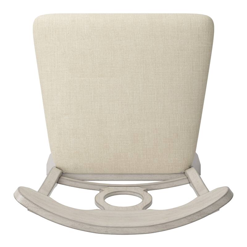 Eleanor Napoleon Back Wood Swivel Chair by iNSPIRE Q Classic