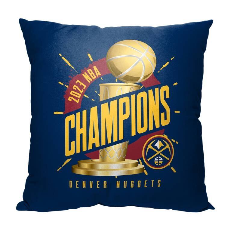 NBA Denver Nuggets 2023 NBA Champions Triumph 18 Inch Throw Pillow