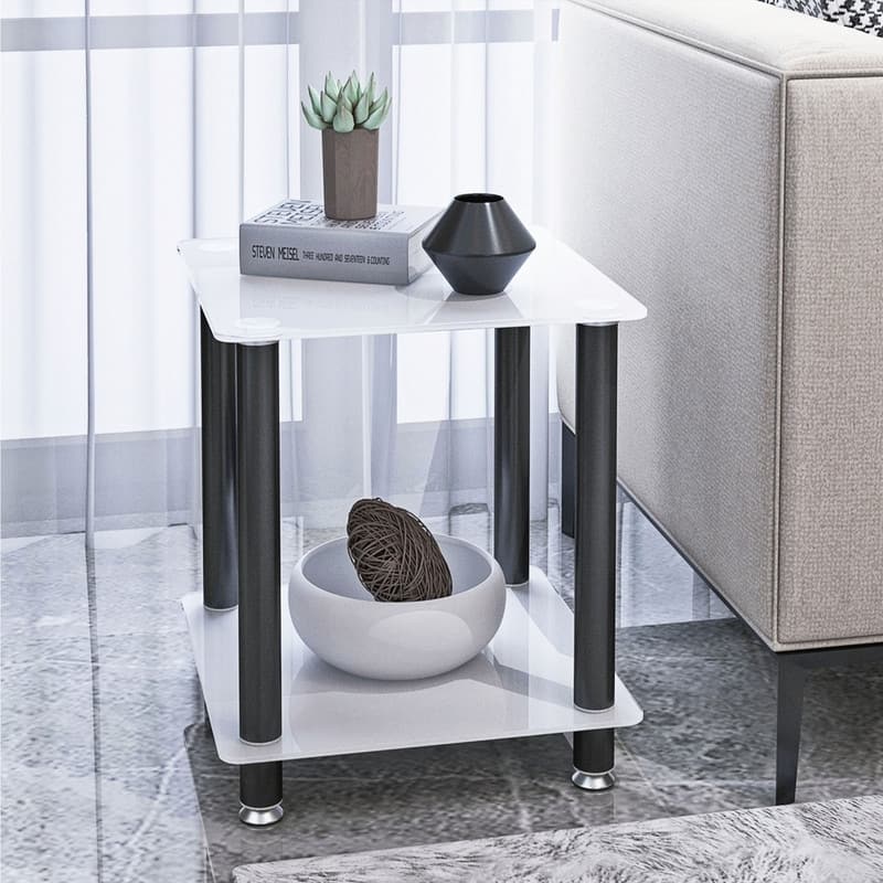 1-Piece or 2-Piece 2-Tier Space End Table