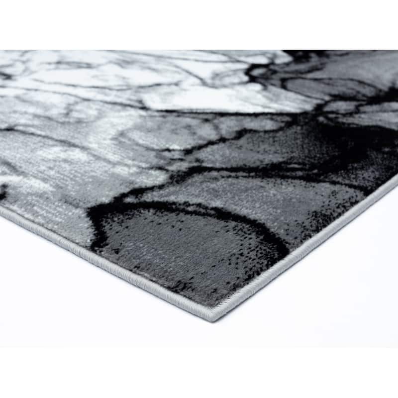 Samos Collection Abstract Area Rug