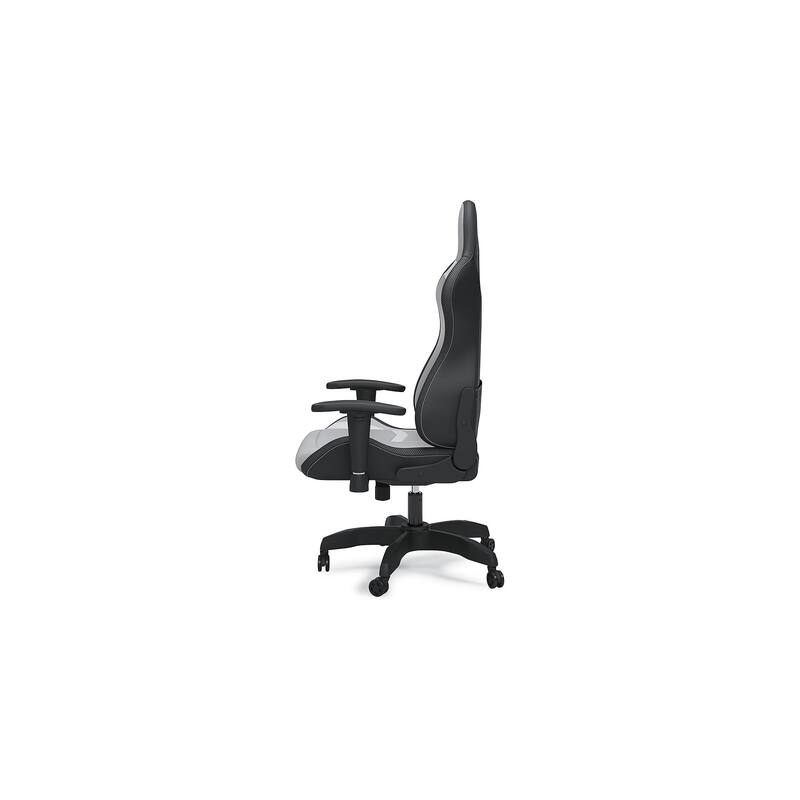 Signature Design by Ashley Lynxtyn White/Gray Home Office Desk Chair