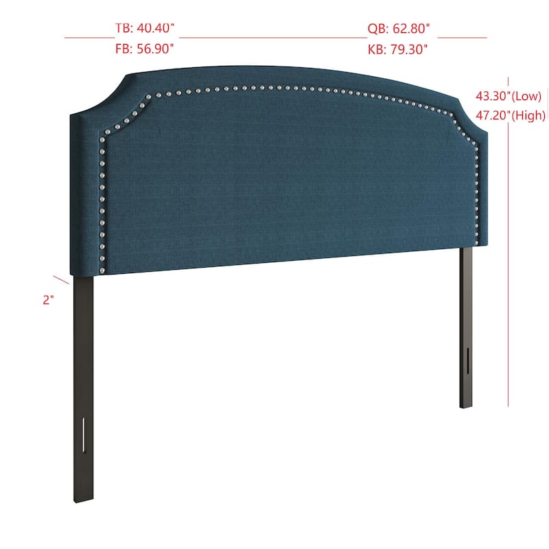Clayfell Bowie Upholstered Headboard
