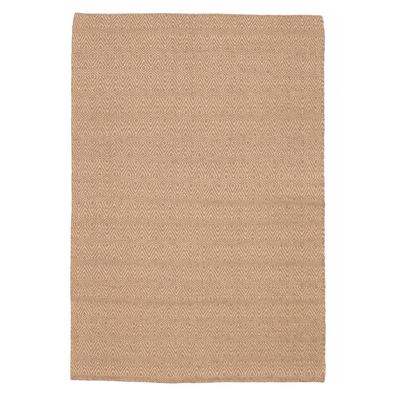 Nevada Brown Kilim 5'1" x 7'7" - 5'1 x 7'7 - Brown - 5'1 x 7'7