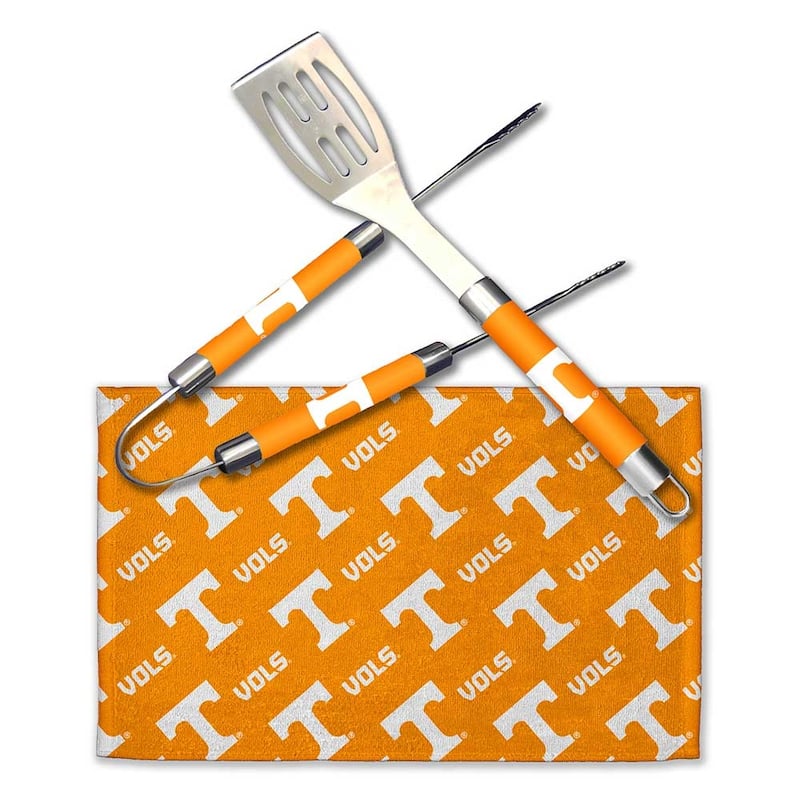 NCAA BBQ Grill Utensil Set