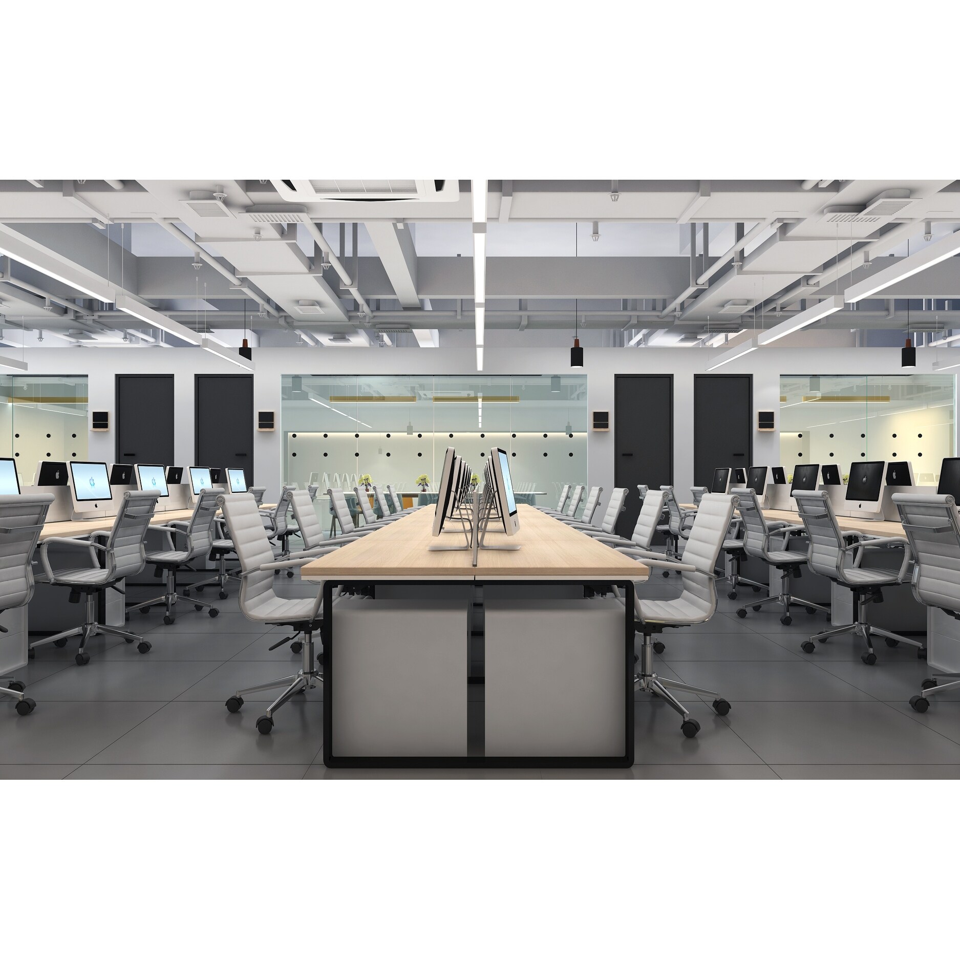 Office Chair Executive Pu Leather Arm Rest Tilt Swivel Task Computer Conference Room Chairs With Arms Wheels