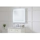 preview thumbnail 5 of 6, Avalon 30" x 30" Hardwired LED mirror - Silver