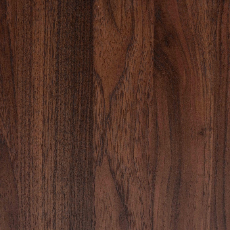 Markell Mid-Century Transitional Walnut Brown Finished Wood 2-Drawer Nightstand