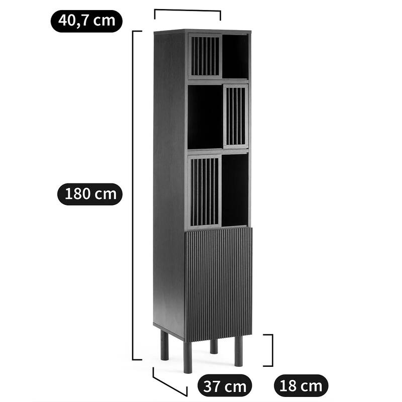 Bilbao Vertical Bathroom Storage Cabinets - N/A