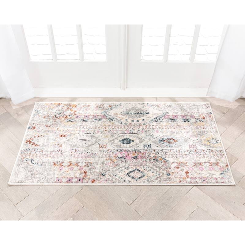 Well Woven Rodeo Otero Bohemian Aztec Area Rug