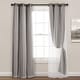 preview thumbnail 67 of 146, Lush Decor Grommet Sheer Panel Pair with Insulated Blackout Lining