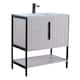 Option Bright Taupe - Black Hardware
