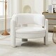 preview thumbnail 2 of 43, Modern Relvet Accent Chair with Spacious Round Seat for Living Room
