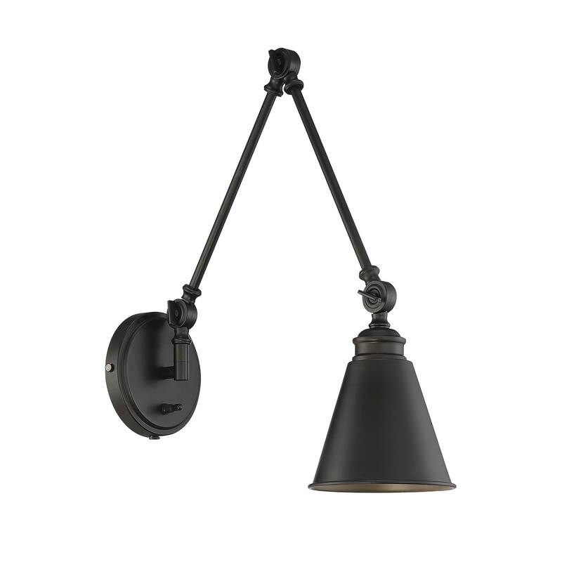 Savoy House Morland 16" Tall Wall Sconce with Plug