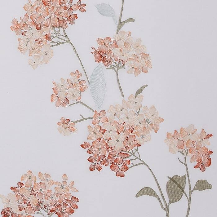 Broderie ensemble housse de couette Collection Hydrangea Embroidery Duvet Set (6 Color)