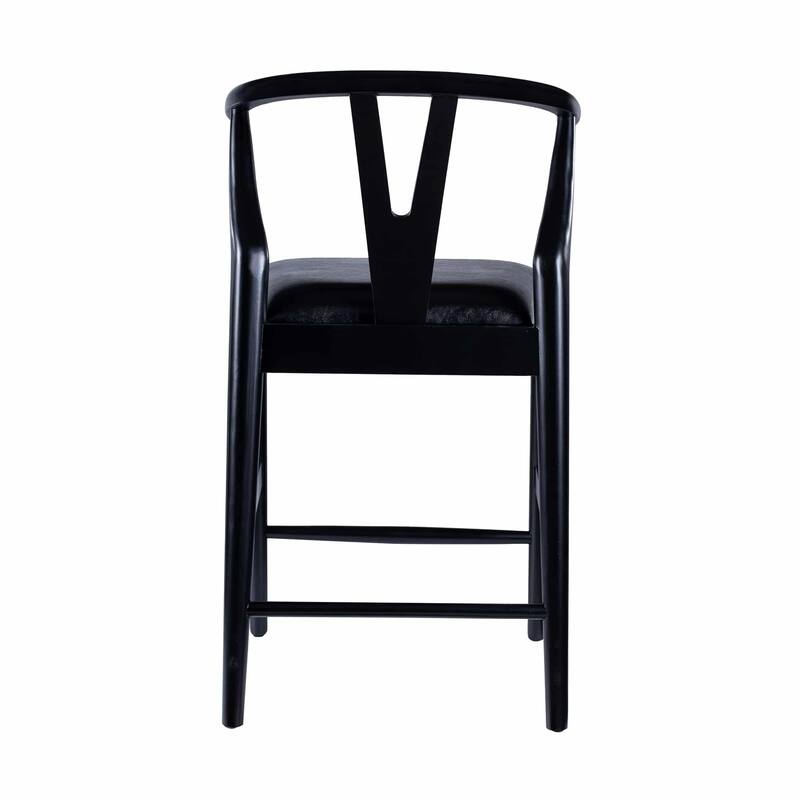 Johan Kitchen Bar Stool - Black Finish