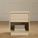 preview thumbnail 1 of 13, South Shore August 1-Drawer Nightstand Beige
