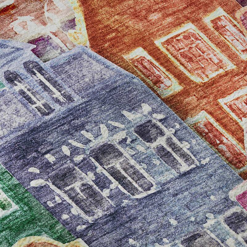 Premium Washable Super Soft Modern Citylife Mayfield Rug