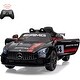preview thumbnail 15 of 19, Licensed Benz AMG 12V Kids Ride on Car with Remote Control Black