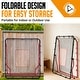 preview thumbnail 13 of 11, Zealfeel 4 x 4.5 ft Baseball Rebounder Steel Pitch Back Net with 2 Strike Zones and Bag