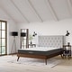 preview thumbnail 18 of 17, Aveline 8-inch Gel Memory Foam Mattress - White