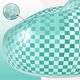 preview thumbnail 10 of 17, Urban Lifestyle Inflatable Chair, Retro Checkered Design