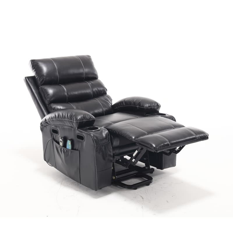 Power Lift Recliner Chair with 4‑Way Massage, Heating & Timer