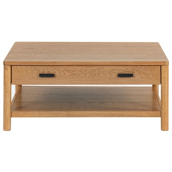 SAFAVIEH Couture Jaylessa 42-Inch Wood Coffee Table, Scandinavian
