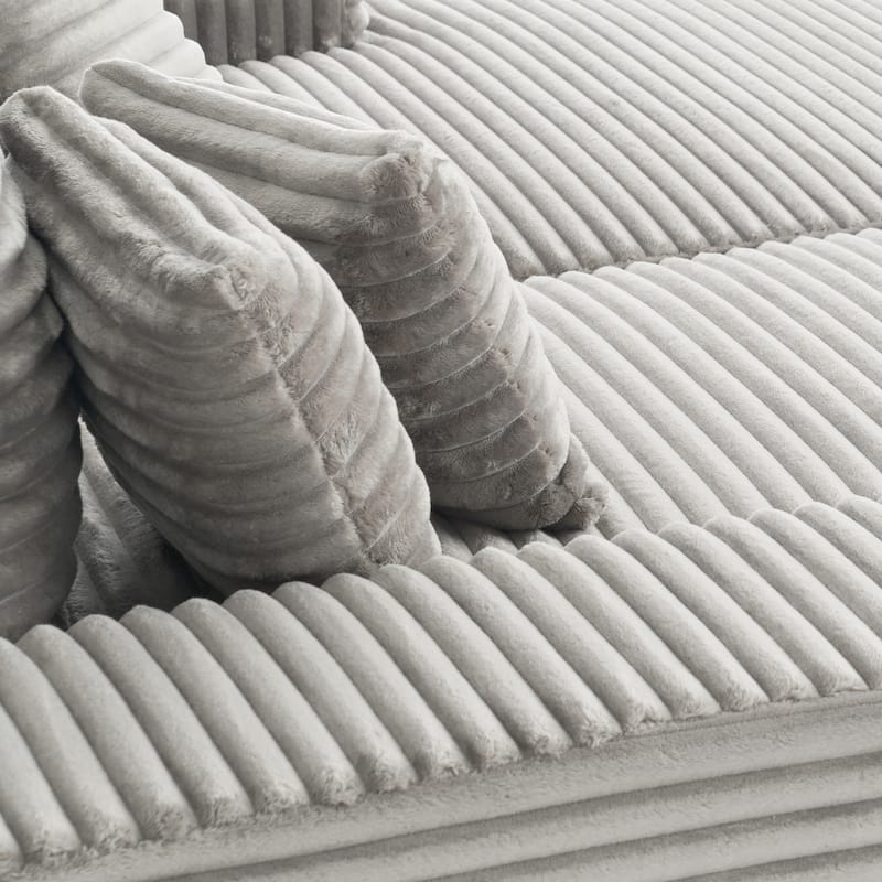 Cathy 82" W No Assembly Required Chaise Sofa Lounge Sectional Couch