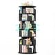 preview thumbnail 71 of 102, 4/5/6 Tiers Round Rotating Bookcase, Revolving Floor Standing Bookshelf Corner Organizer Display