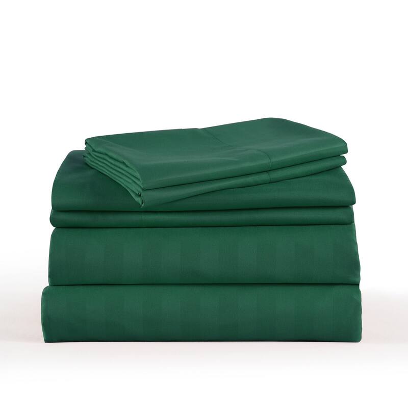 3/4 Pcs Luxury Stripe Bed Sheets Set