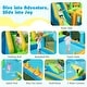 preview thumbnail 2 of 7, Outdoor Blow Up Waterslides w/Basketball Rim & Splash Pool for Party