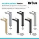 preview thumbnail 83 of 97, KRAUS Indy Single Handle Vessel Bathroom Faucet with Pop Up Drain