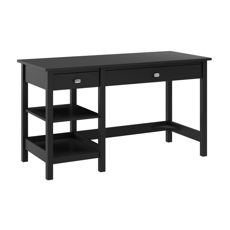 Broadview 54W Computer Desk with Shelves by Bush Furniture