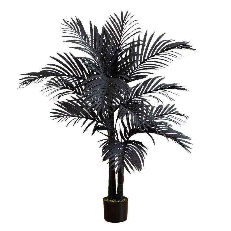 Artificial Golden Cane Halloween Potted Tree - 4' - Unlit