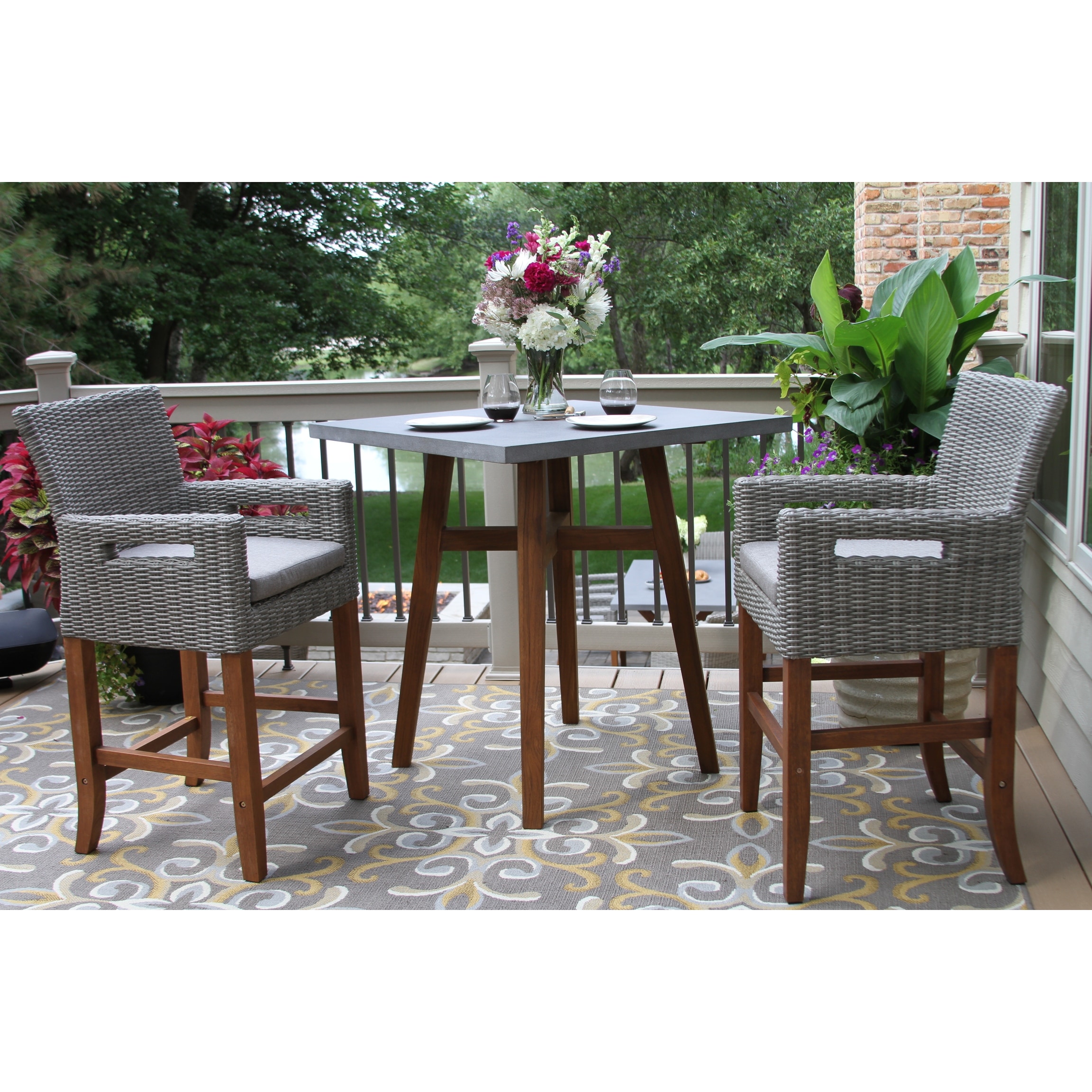 Eucalyptus sales bistro set