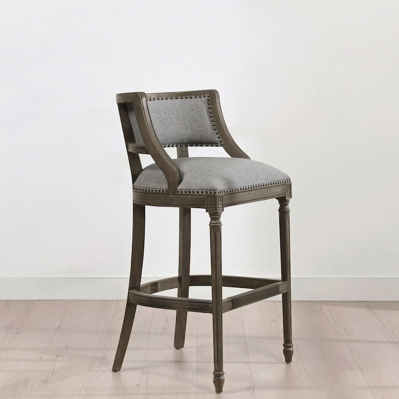 Paris Farmhouse Counter and Bar Stool with Backrest