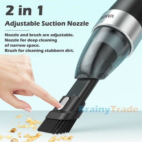 Shop Portable Wet Dry Handheld Vacuum For Pet Dog Hair 9 X 12 Overstock 22729733