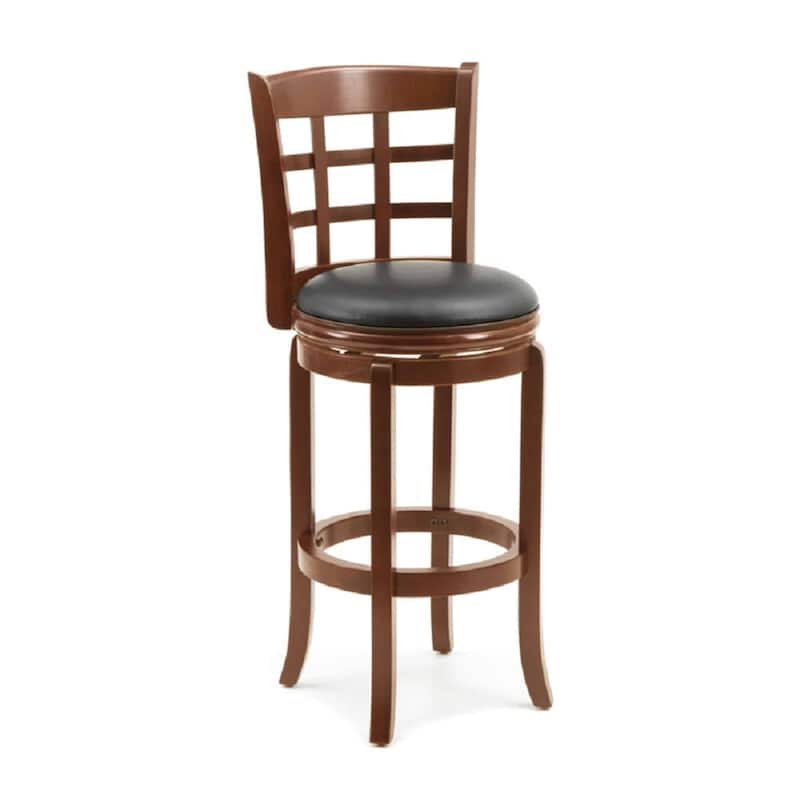 Kyoto Rubberwood 29-inch Swivel Stool