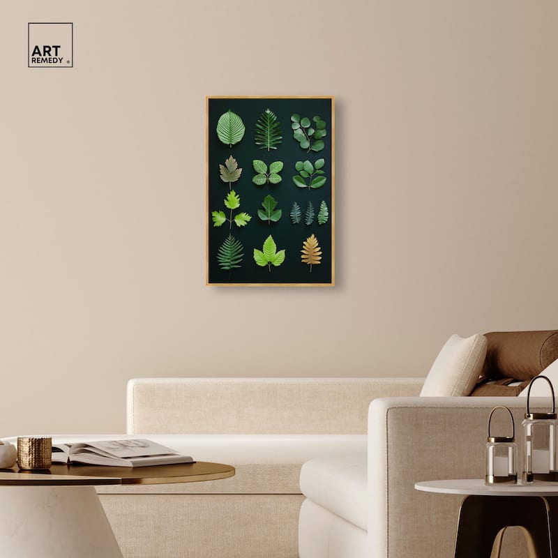 Leaf Library I Canvas by Art Remedy