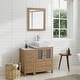preview thumbnail 24 of 28, Vanity Art 36" Single Sink Bathroom Vanity Set with Engineered Marble Top and Free Mirror - 36 W X 18.5 D X 31.1 H